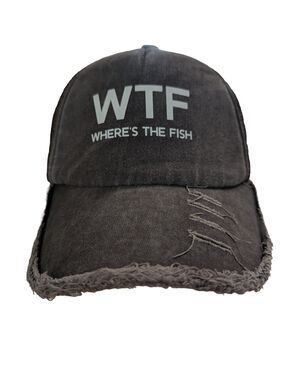 Men's Baseball Caps, WTF, Breathable mesh Outdoor Cap Unisex, Dad Trucker
